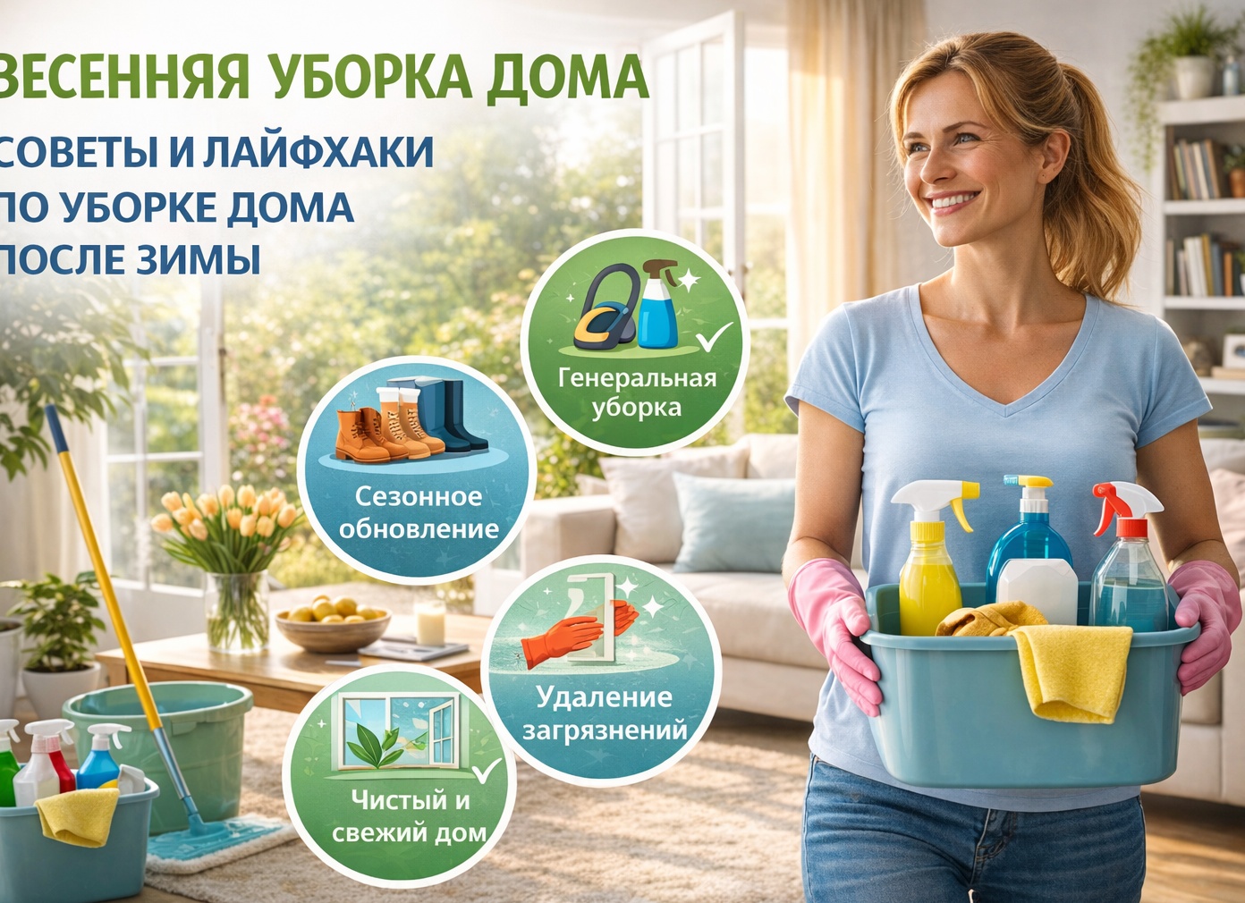 Простые хитрости для уборки дома
